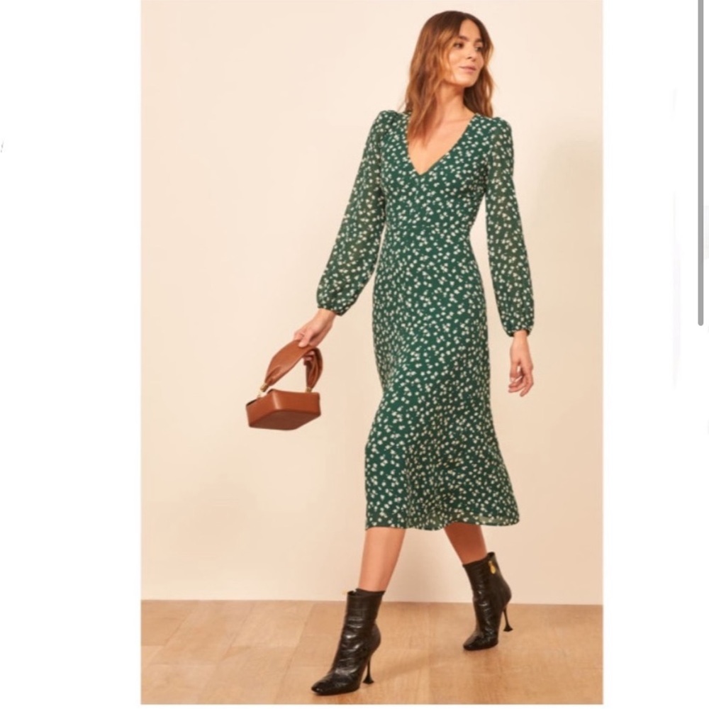 Reformation Joy Floral Dress